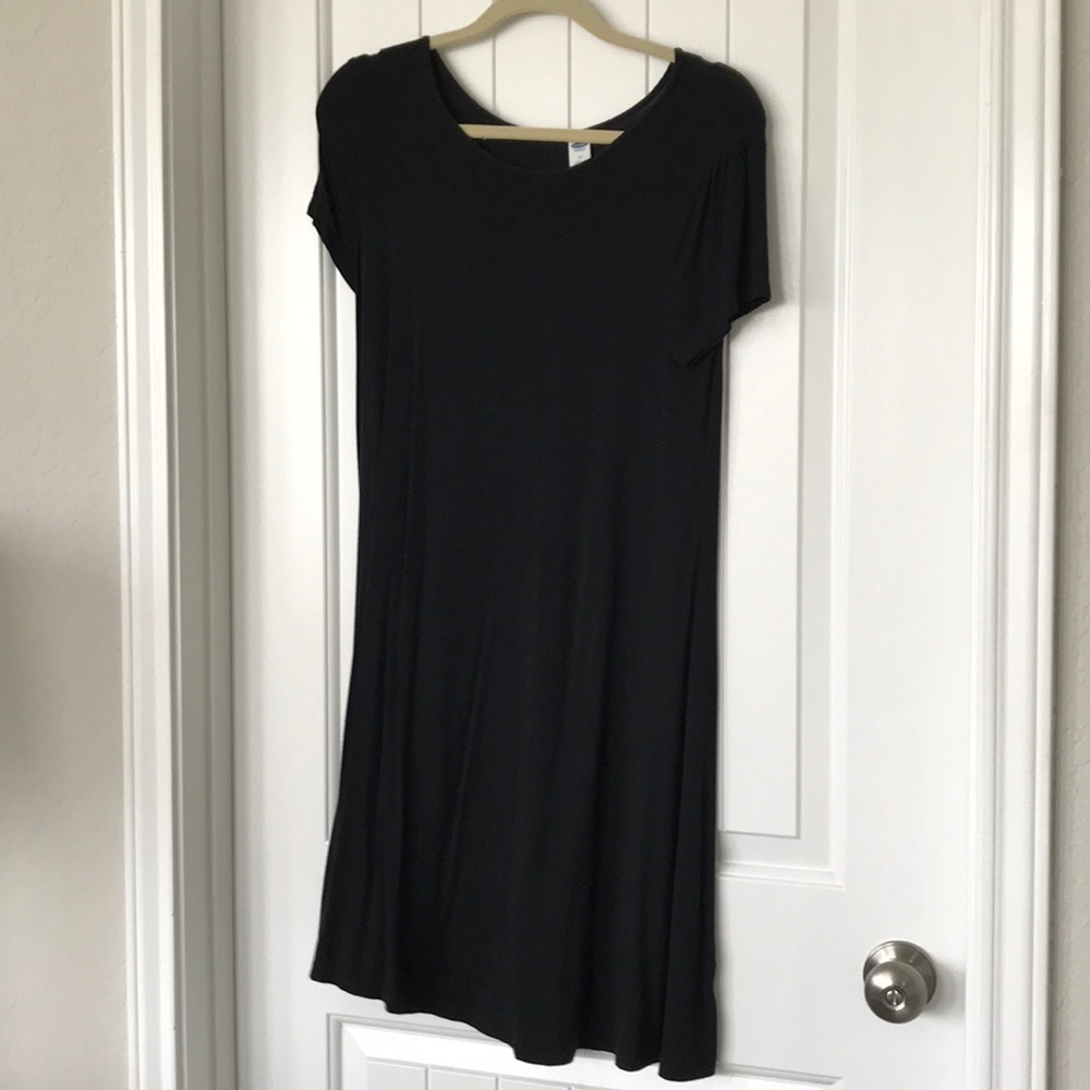 Black T-shirt Dress